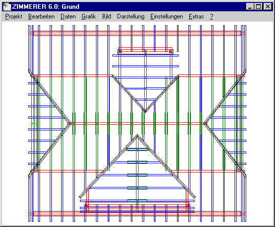Zimmerer Software Example For A Simple Roof